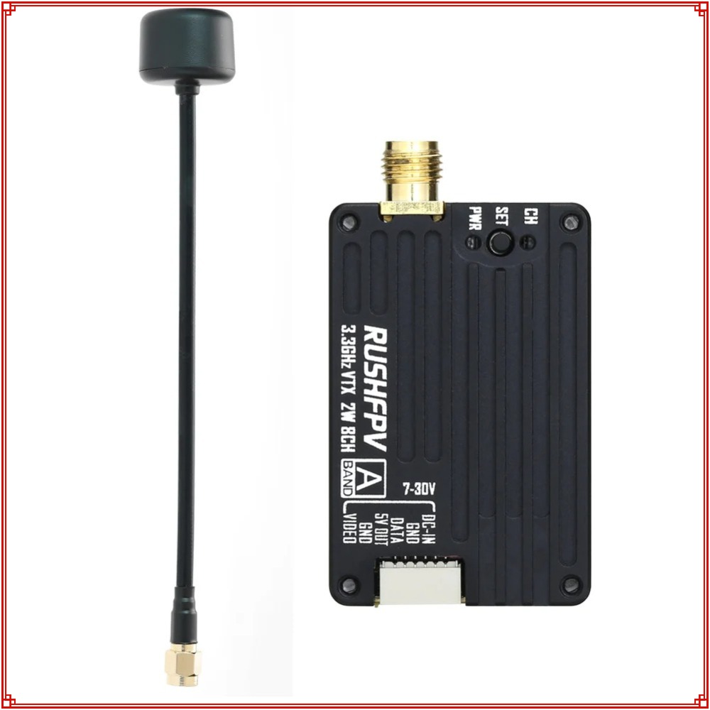 Fpv Drone Vtx - 2026年新型 RUSHFPV 3.3G 2W VTX送信機 FPV送信機受信機