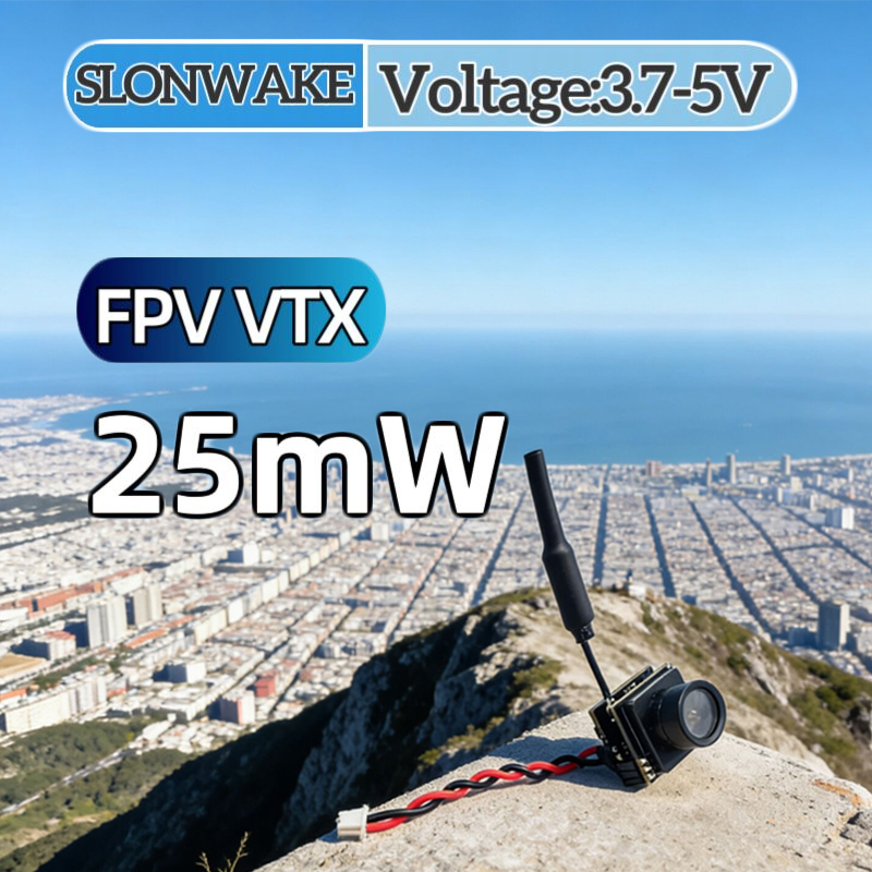 Fpv Drone Vtx - SLONWAKE FPV 25mW パワーシミュレーション VTX 統合型送信機と