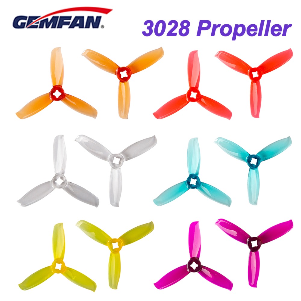 Fpv Drone Propeller - 10pairs/20個gemfan windancer 3028プロペラ3インチpc 3-ブレードcw ccw fpvため耐久性レースドローンフリースタイル