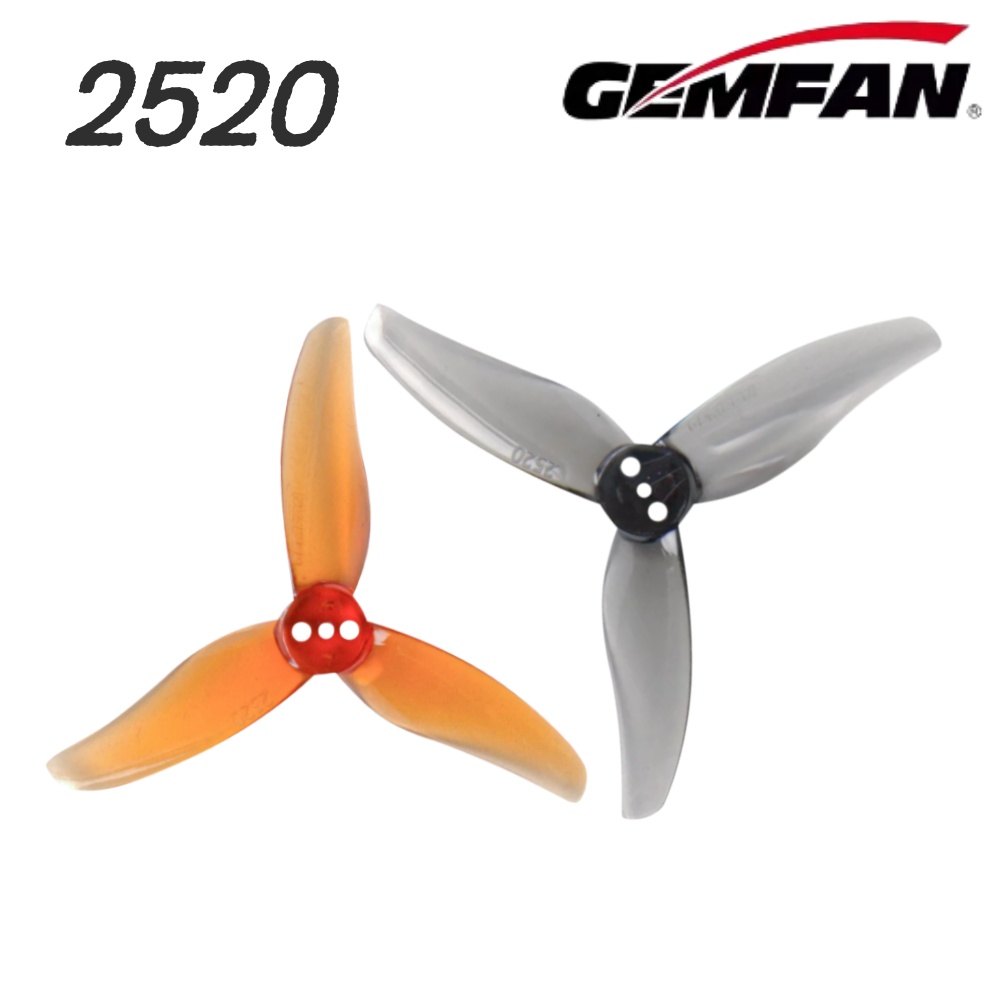 Fpv Drone Propeller - 4ペア Gemfan Hurricane 2520 2.5X2X3 3ブレードPCプロペラ