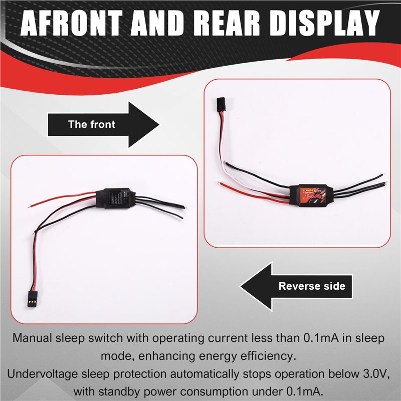 Fpv Drone Esc - AS96-Blheli RC ブラシレス ESC 15A 電動スピードコントローラー