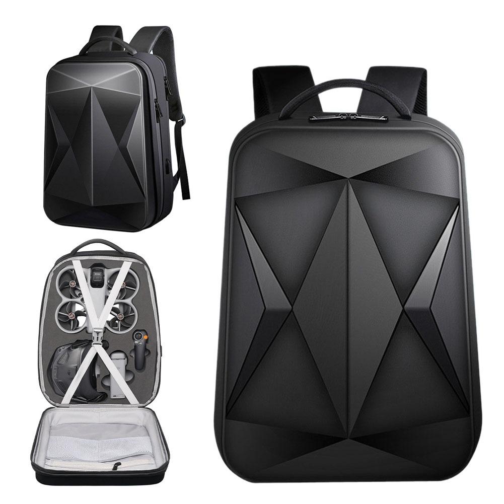 Fpv Drone Bag - ハードシェルドローンバックパック DJI AVATA 360用 大容量ショルダー収納バッグ ポータブル耐衝撃キャリングケース