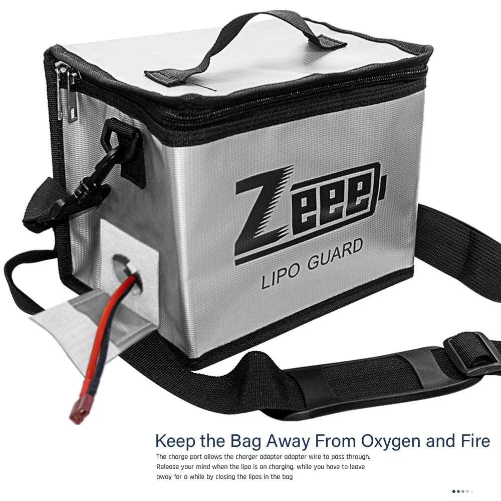 Zeee リポバッテリー安全バッグ 215*145*165  - Fpv Drone Bag のレビューと価格
