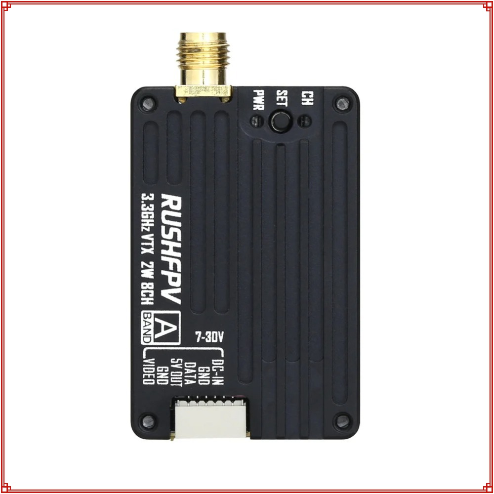 2026年新型 RUSHFPV 3.3G 2W VTX送信機 - Fpv Drone Vtx のレビューと価格