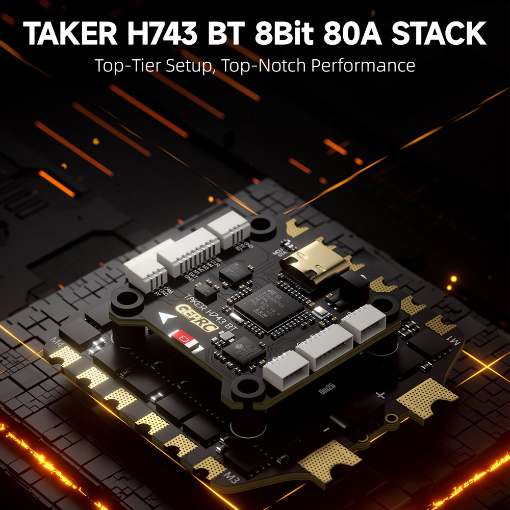 GEPRC TAKER H743 BT 8Bit 80A ス - Fpv Drone Esc のレビューと価格