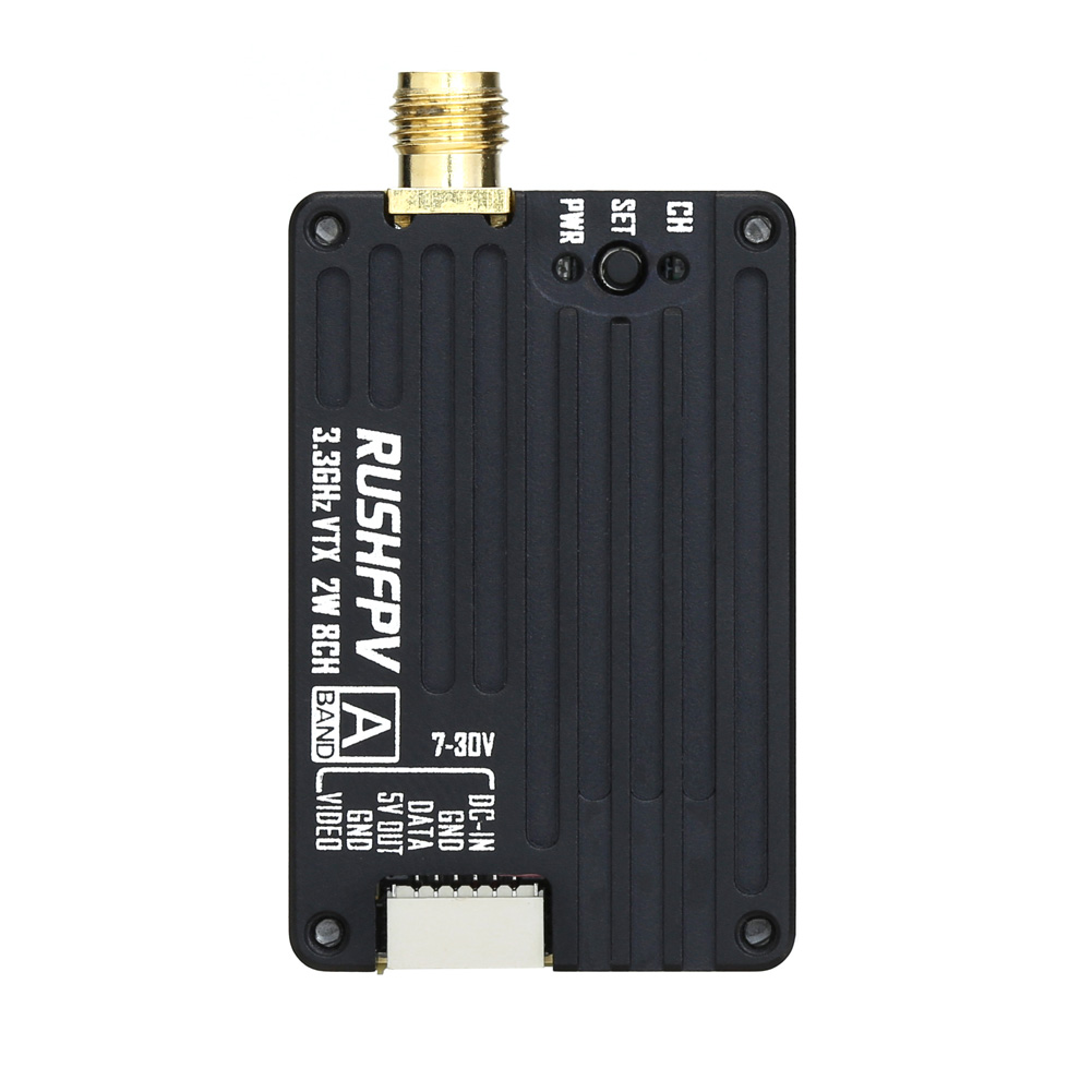 RUSHFPV 3.3G 2W VTX送信機 FPV送信機受 - Fpv Drone Vtx のレビューと価格