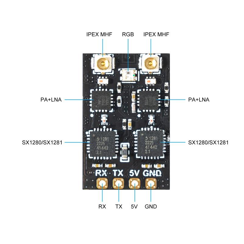 BETAFPV SuperD ELRS レシーバー 2.4G - Fpv Drone Quadcopter のレビューと価格