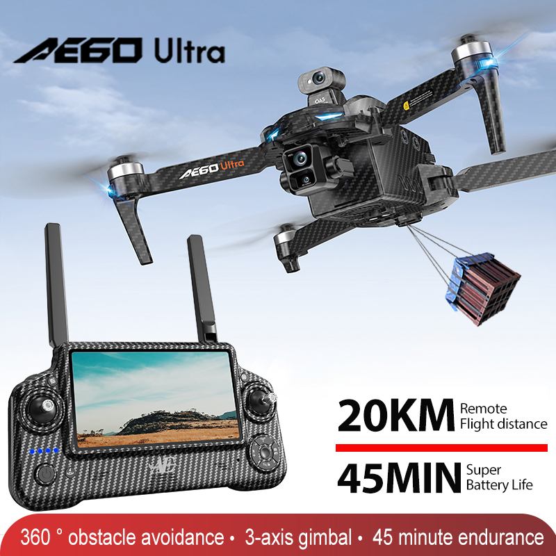 AE60 GPSドローン プロフェッショナル 8Kカメラ 3 - Fpv Drone Charger のレビューと価格