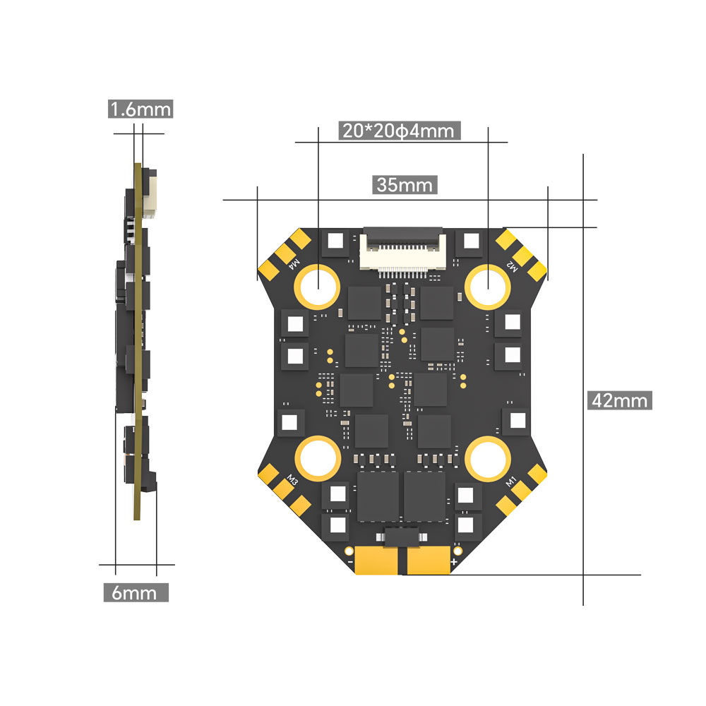 iFlight Borg F7ミニスタック フライトコントロ - Fpv Drone Esc のレビューと価格