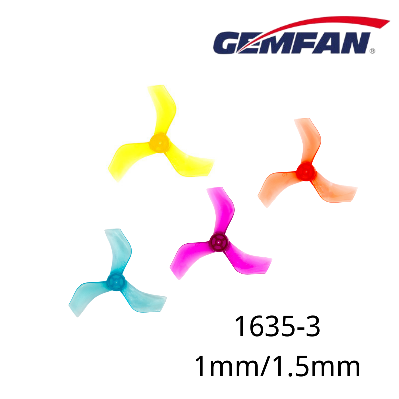 Gemfan 1635 40mm 3枚羽プロペラ 8ペア T - Fpv Drone Propeller のレビューと価格
