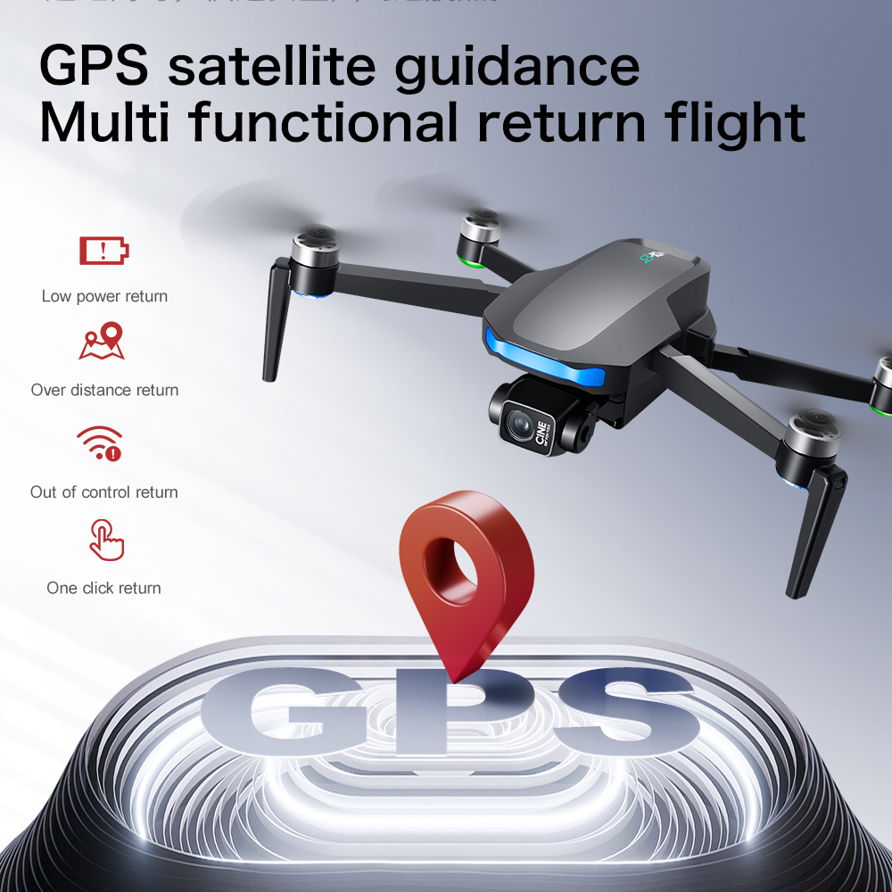 新型S-X1 MAXドローン GPS 8Kプロフェッショナル - Fpv Drone Charger のレビューと価格