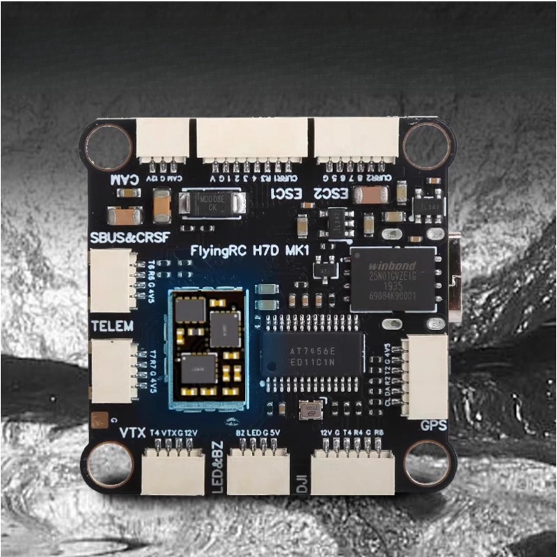 FlyingRC H7D H743 フライトコントローラー  - Fpv Drone Esc のレビューと価格