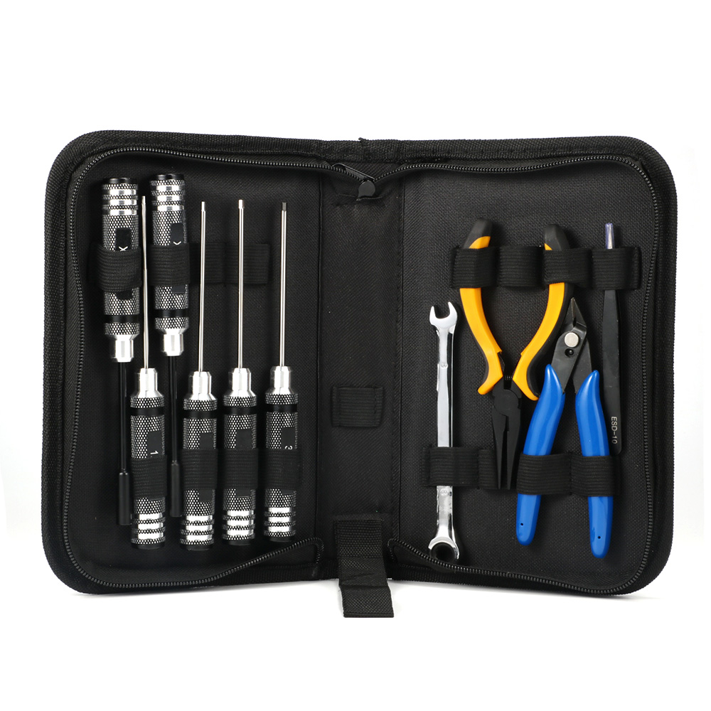 10個入り 10in1 FPVドローンRCツールキット 精密 - Fpv Drone Tool Kit のレビューと価格